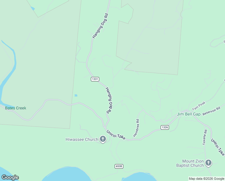 map of restaurants, bars, coffee shops, grocery stores, and more near State Road 1331 in Murphy
