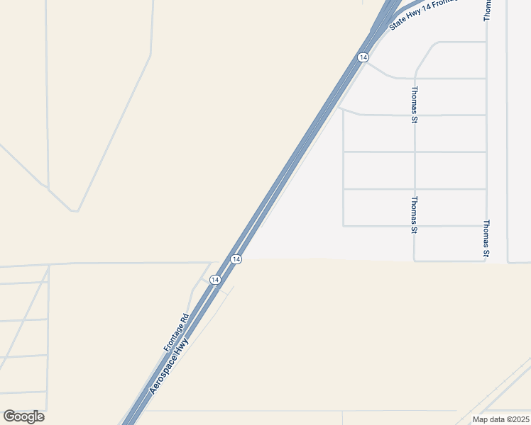 map of restaurants, bars, coffee shops, grocery stores, and more near California 14 in Mojave