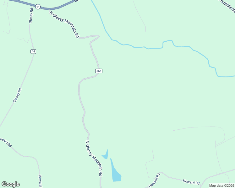 map of restaurants, bars, coffee shops, grocery stores, and more near 446 North Glassy Mountain Road in Landrum