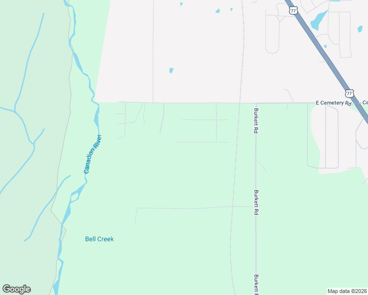 map of restaurants, bars, coffee shops, grocery stores, and more near 3000 Cemetery Road in Noble