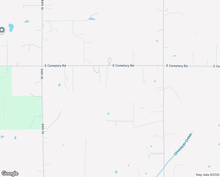 map of restaurants, bars, coffee shops, grocery stores, and more near 9050 Cemetery Road in Noble