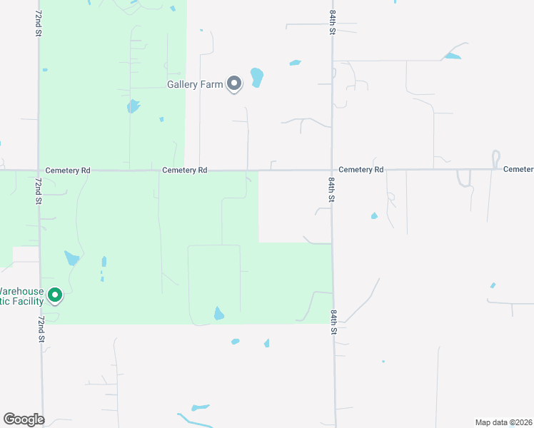 map of restaurants, bars, coffee shops, grocery stores, and more near 8200 Cemetery Road in Noble