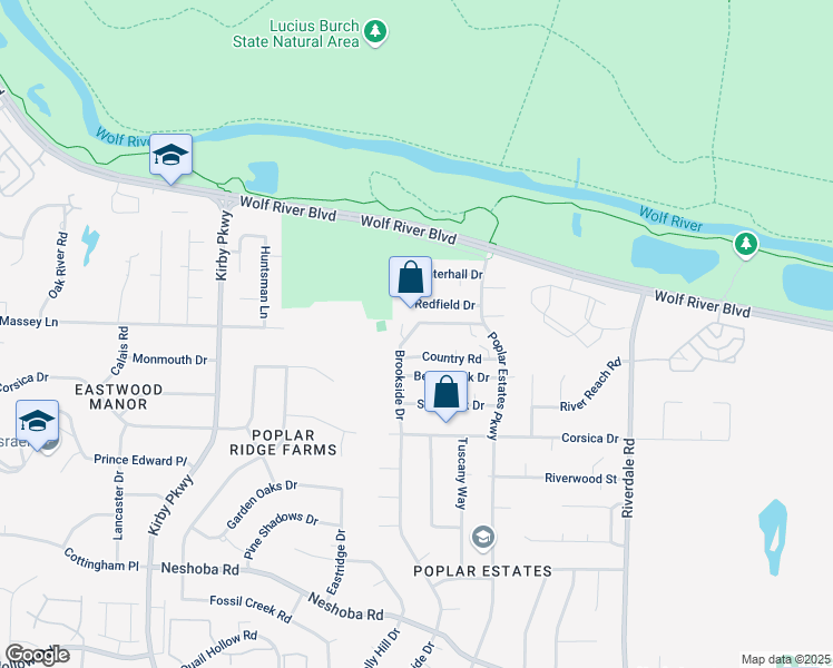 map of restaurants, bars, coffee shops, grocery stores, and more near 6945 Fords Station Road in Germantown