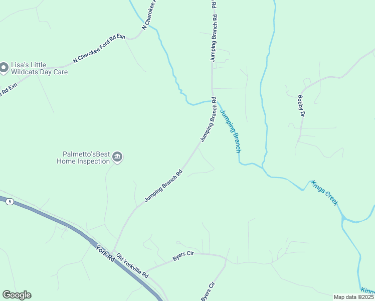 map of restaurants, bars, coffee shops, grocery stores, and more near 369 Jumping Branch Road in Blacksburg