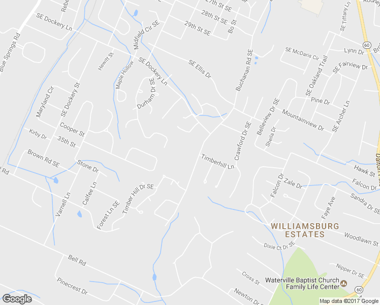 map of restaurants, bars, coffee shops, grocery stores, and more near 3432 Buchanan Road Southeast in Cleveland