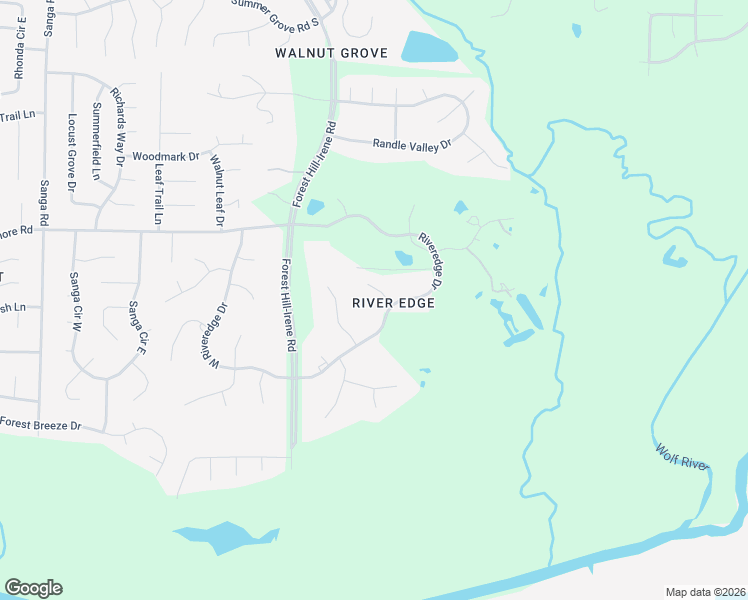 map of restaurants, bars, coffee shops, grocery stores, and more near 365 Bluffside Point in Shelby County