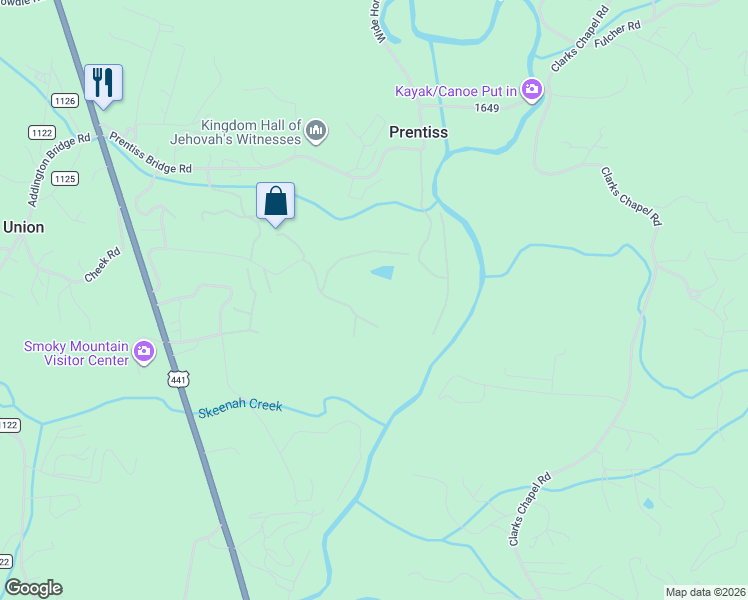 map of restaurants, bars, coffee shops, grocery stores, and more near 724 Mark Dowdle Road in Franklin