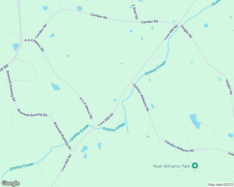 map of restaurants, bars, coffee shops, grocery stores, and more near 4401 Love Mill Road in Monroe