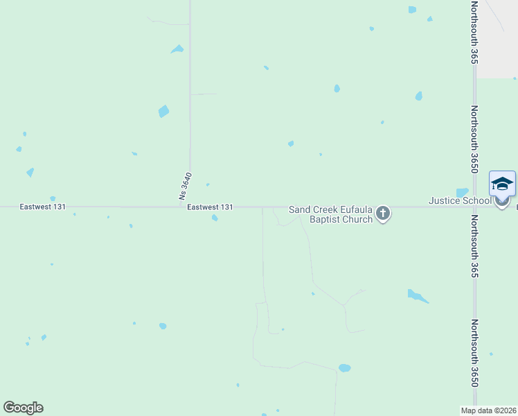 map of restaurants, bars, coffee shops, grocery stores, and more near 36426 Eastwest 131 in Wewoka
