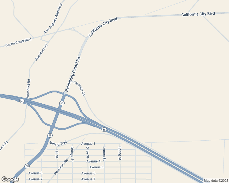 map of restaurants, bars, coffee shops, grocery stores, and more near in Mojave