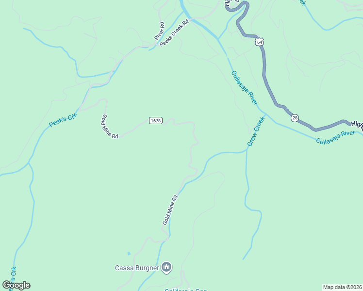 map of restaurants, bars, coffee shops, grocery stores, and more near 4074 Gold Mine Road in Highlands