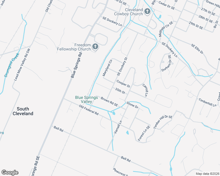 map of restaurants, bars, coffee shops, grocery stores, and more near 511 Kirby Drive in Cleveland