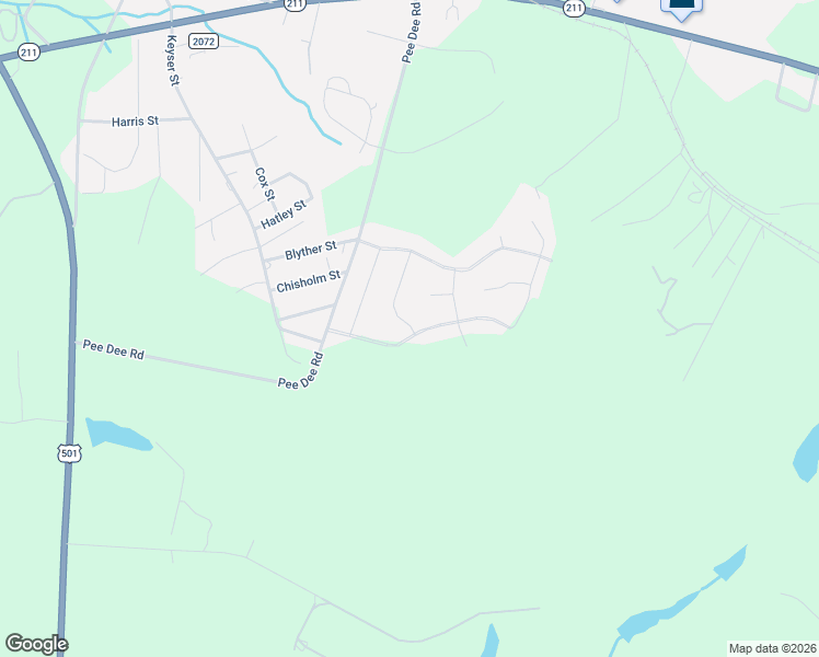 map of restaurants, bars, coffee shops, grocery stores, and more near 191 Sandy Springs Road in Aberdeen