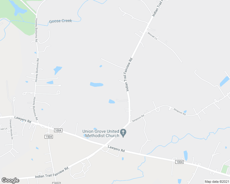 map of restaurants, bars, coffee shops, grocery stores, and more near 8915 Indian Trail Fairview Road in Indian Trail