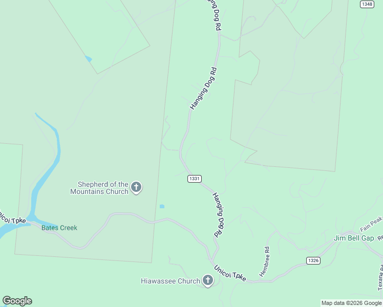 map of restaurants, bars, coffee shops, grocery stores, and more near 554 Hanging Dog Road in Murphy