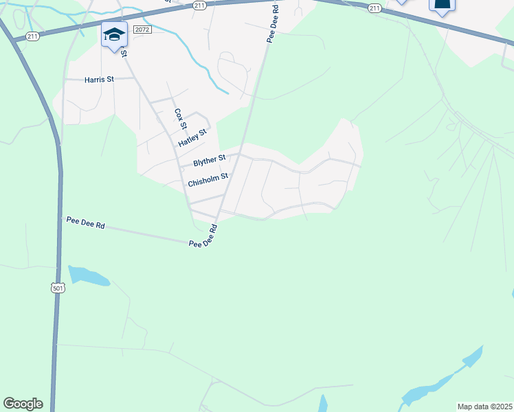 map of restaurants, bars, coffee shops, grocery stores, and more near 105 Walkabout Dr in Aberdeen