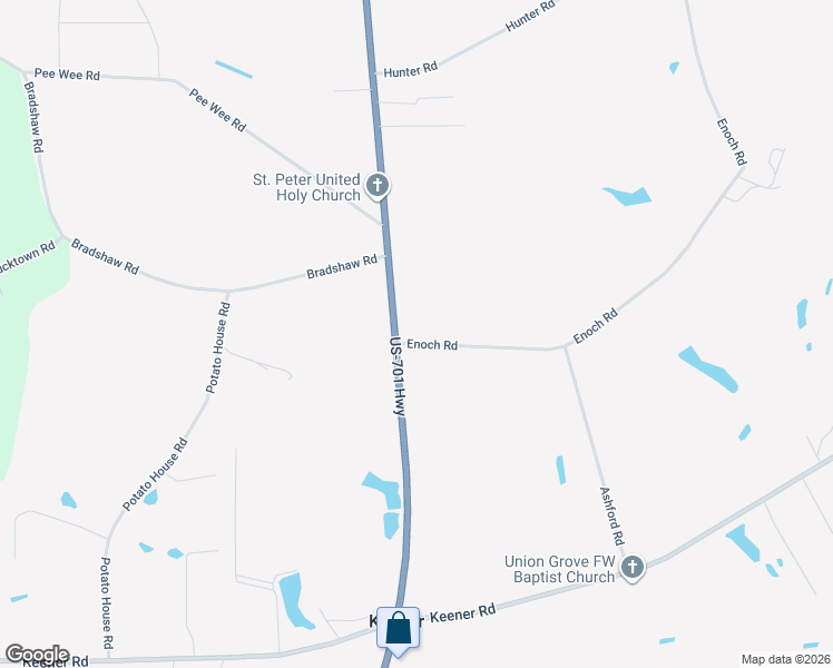 map of restaurants, bars, coffee shops, grocery stores, and more near 1-363 State Road 1739 in Clinton