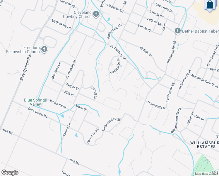 map of restaurants, bars, coffee shops, grocery stores, and more near 3260 Somerset Dr SE in Cleveland