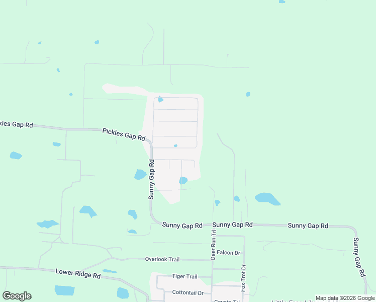 map of restaurants, bars, coffee shops, grocery stores, and more near 306 Sunny Gap Road in Conway
