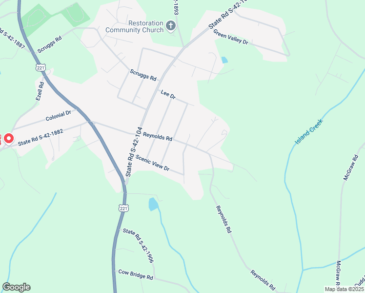 map of restaurants, bars, coffee shops, grocery stores, and more near 316 Reynolds Road in Chesnee