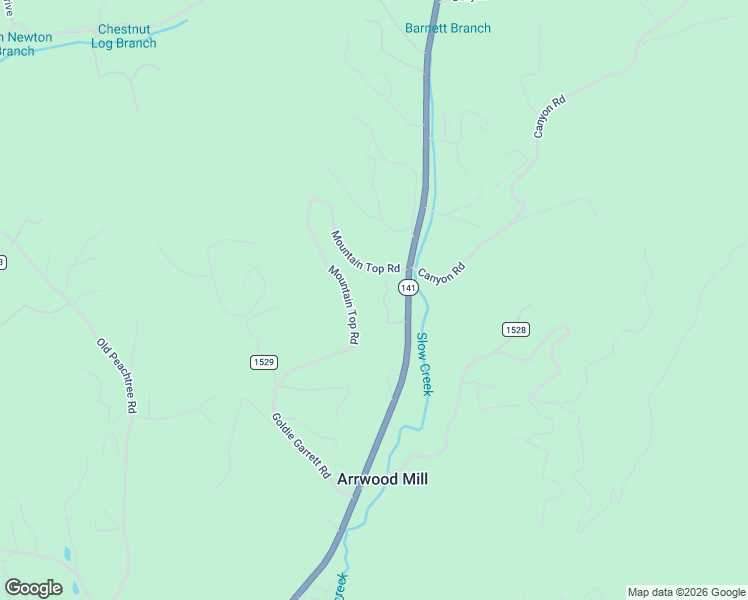 map of restaurants, bars, coffee shops, grocery stores, and more near 115 June Bug Lane in Marble