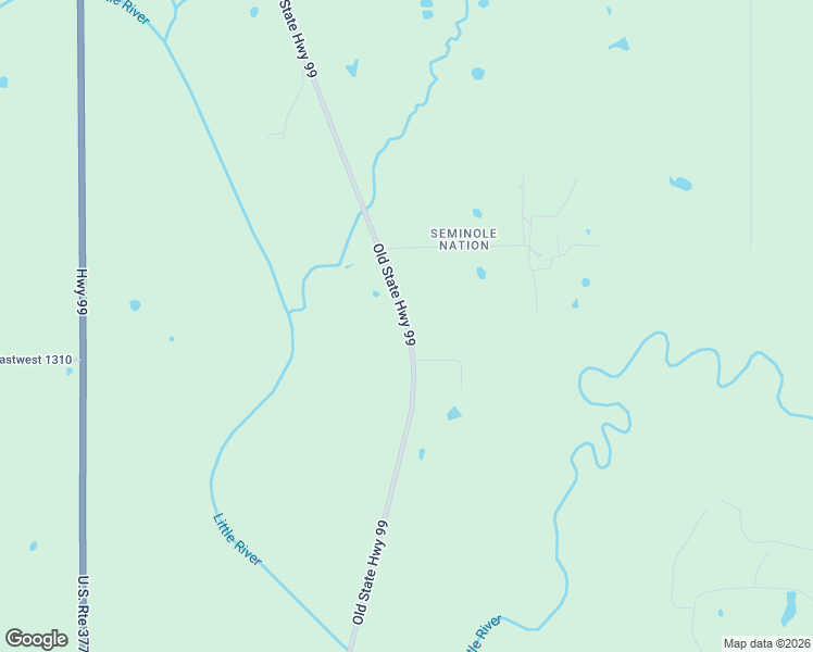 map of restaurants, bars, coffee shops, grocery stores, and more near 13094 Old State Highway 99 in Wewoka