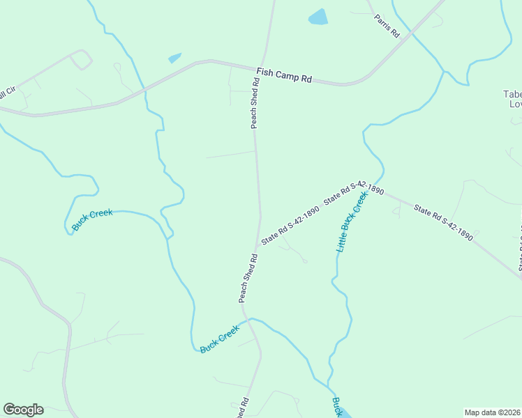 map of restaurants, bars, coffee shops, grocery stores, and more near Creek Road in Chesnee