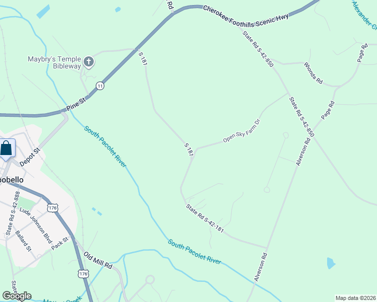 map of restaurants, bars, coffee shops, grocery stores, and more near 384 Monroe Bruce Farm Road in Campobello