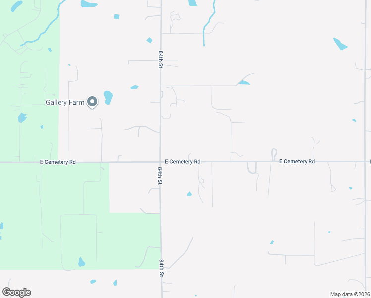 map of restaurants, bars, coffee shops, grocery stores, and more near 8501 Cemetery Road in Noble