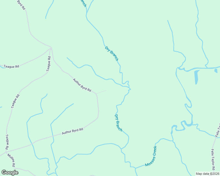 map of restaurants, bars, coffee shops, grocery stores, and more near 1586 Auther Byrd Road in Pocahontas