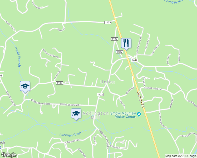 map of restaurants, bars, coffee shops, grocery stores, and more near 81 Robinette Ridge Road in Franklin