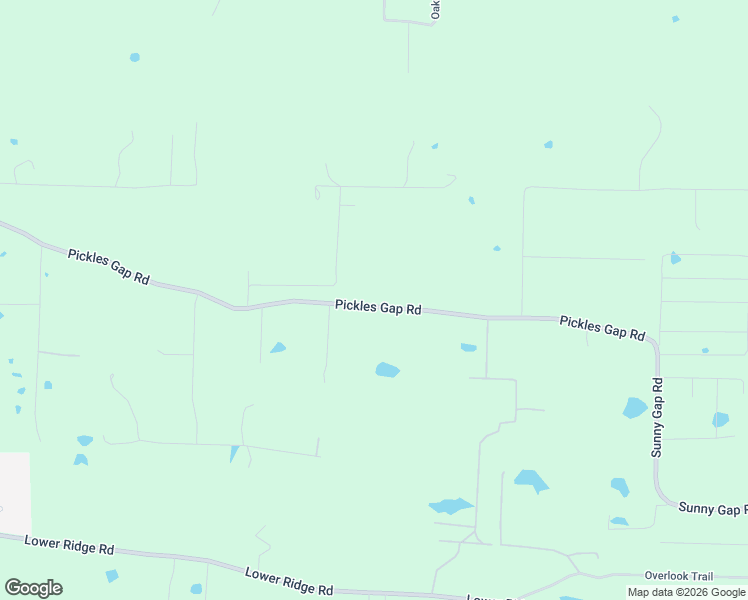 map of restaurants, bars, coffee shops, grocery stores, and more near 207 Pickles Gap Road in Conway