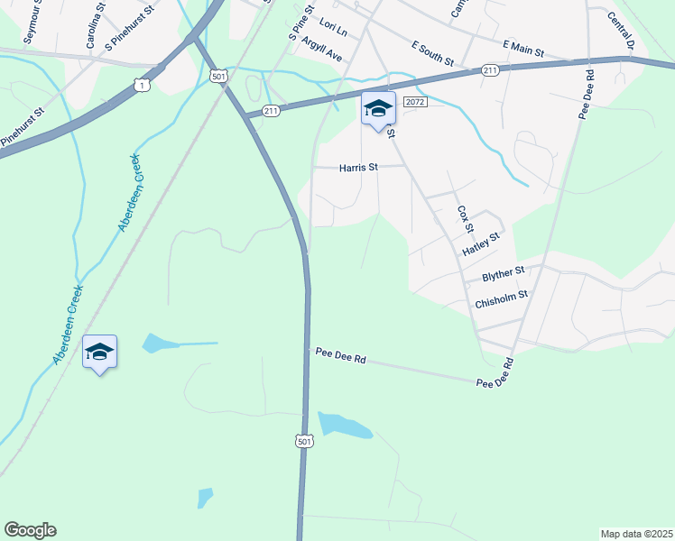 map of restaurants, bars, coffee shops, grocery stores, and more near 425 Glasgow Street in Aberdeen