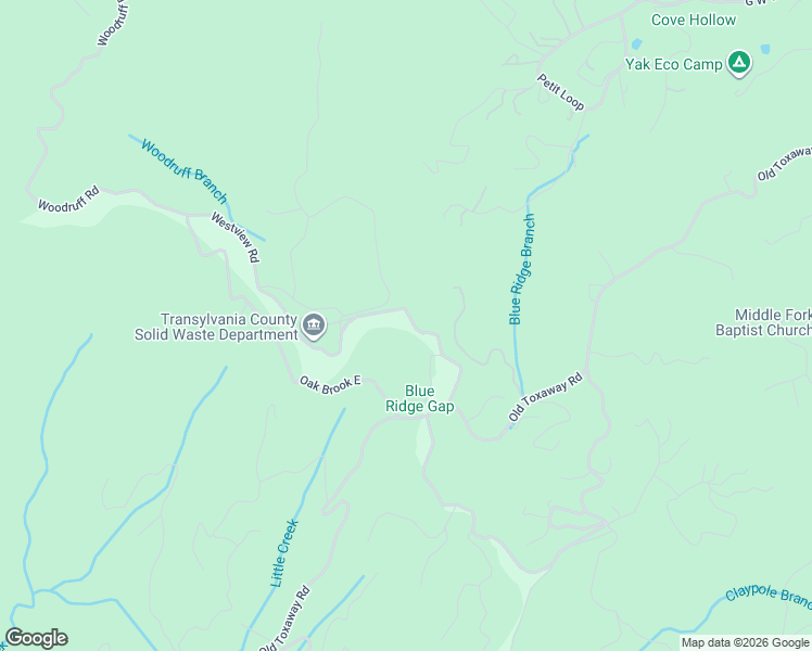 map of restaurants, bars, coffee shops, grocery stores, and more near 294 Howell Rd in Rosman