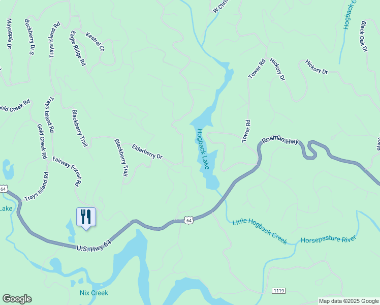 map of restaurants, bars, coffee shops, grocery stores, and more near 430 West Christy Trail in Sapphire