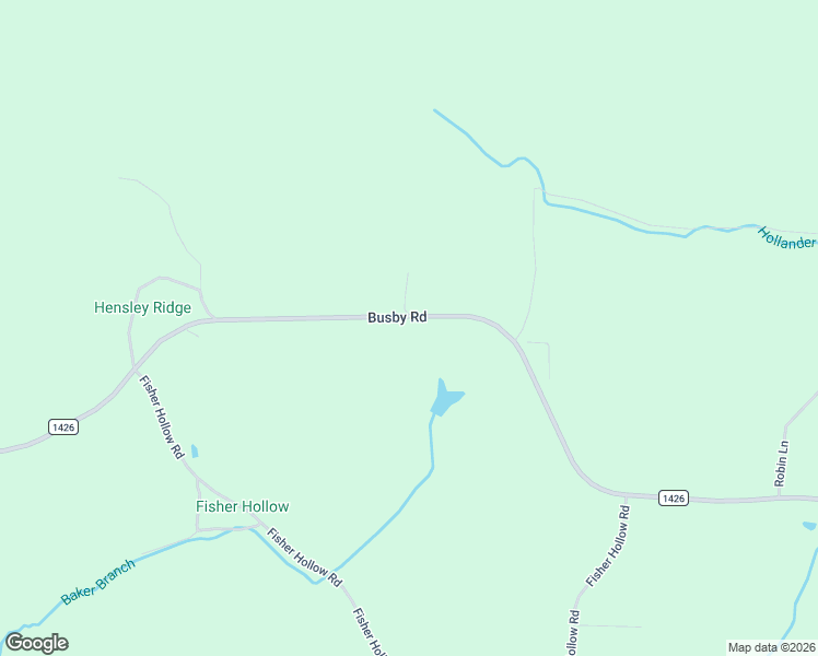 map of restaurants, bars, coffee shops, grocery stores, and more near 409 Busby Road in Loretto