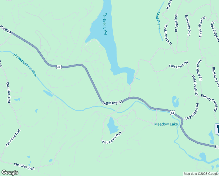 map of restaurants, bars, coffee shops, grocery stores, and more near 115UN-B Dogwood Knob in Sapphire