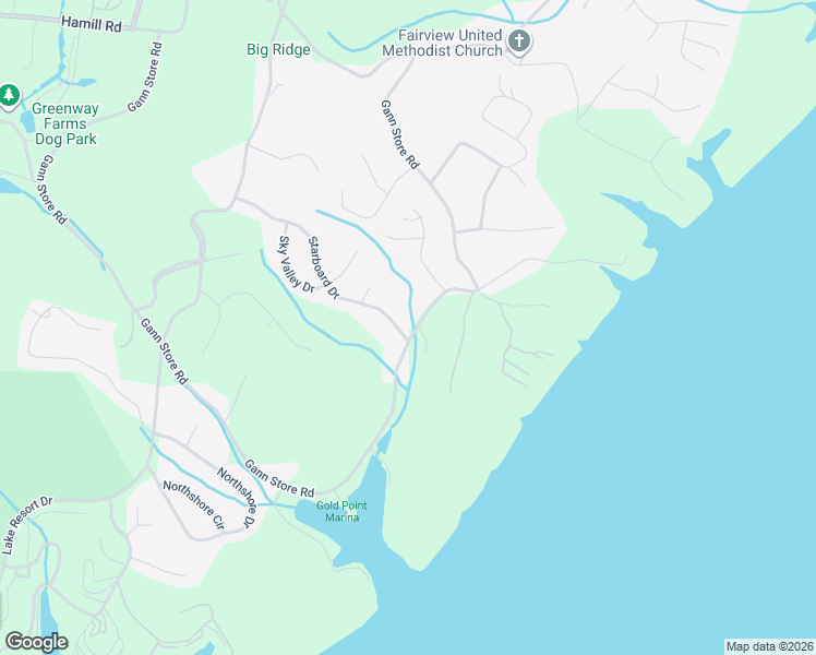 map of restaurants, bars, coffee shops, grocery stores, and more near 1727 Starboard Drive in Chattanooga