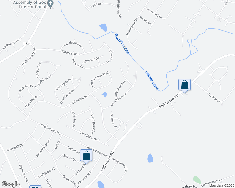 map of restaurants, bars, coffee shops, grocery stores, and more near 3006 Early Rise Avenue in Indian Trail