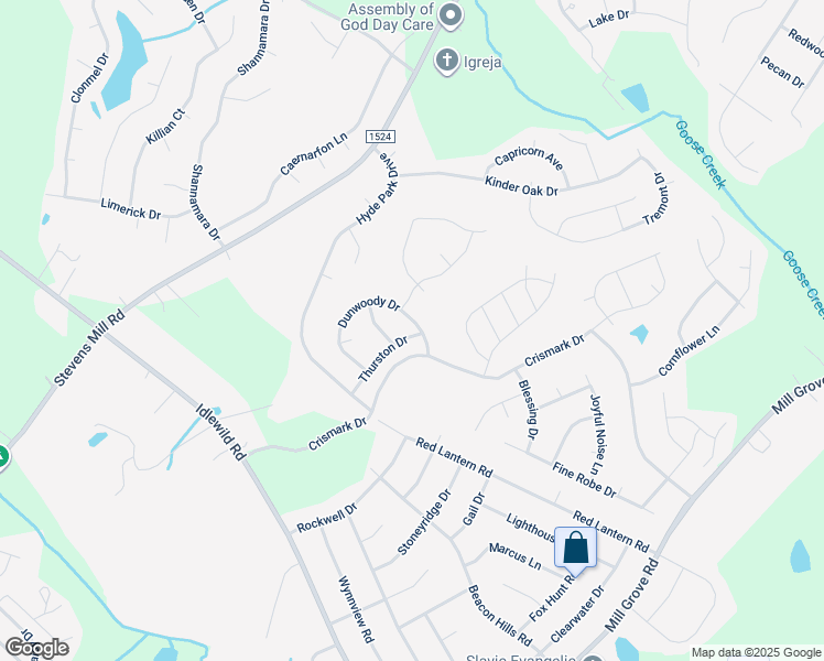map of restaurants, bars, coffee shops, grocery stores, and more near 2001 Dunwoody Drive in Indian Trail