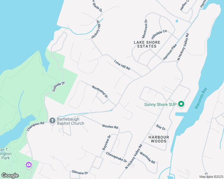 map of restaurants, bars, coffee shops, grocery stores, and more near 6401 Vulcan Lane in Chattanooga