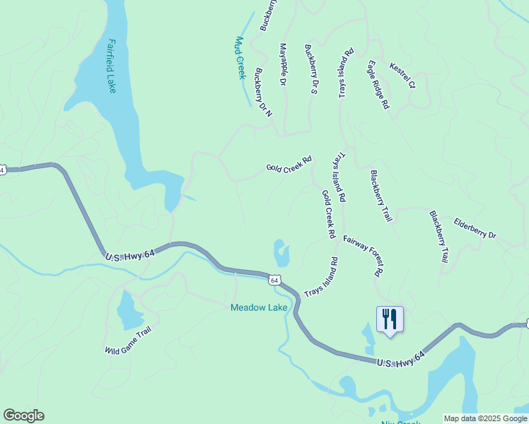 map of restaurants, bars, coffee shops, grocery stores, and more near White Dogwood Court in Jackson County