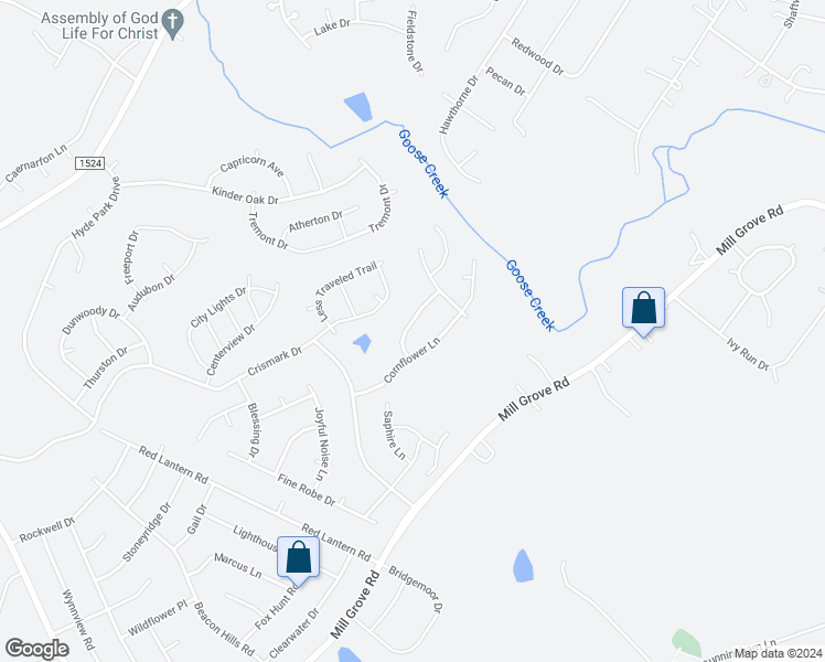 map of restaurants, bars, coffee shops, grocery stores, and more near 3012 Early Rise Avenue in Indian Trail