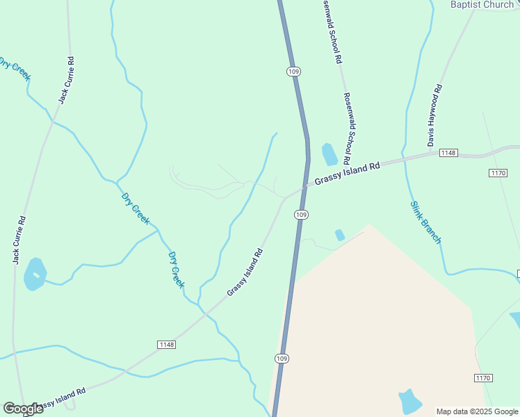 map of restaurants, bars, coffee shops, grocery stores, and more near 6059 Grassy Island Road in Mount Gilead