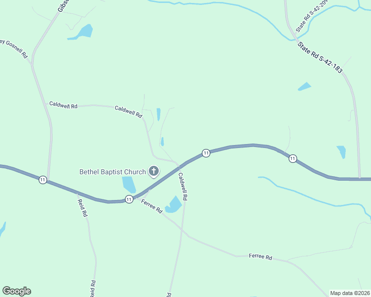 map of restaurants, bars, coffee shops, grocery stores, and more near 12850 South Carolina 11 in Campobello