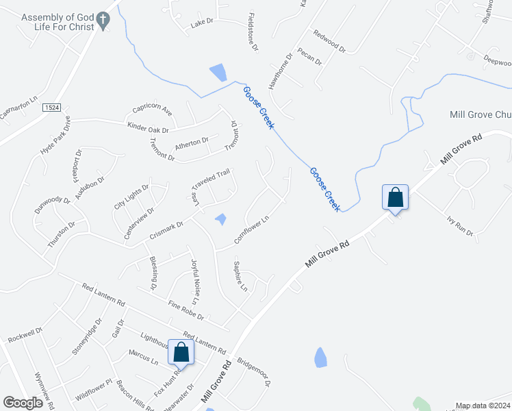 map of restaurants, bars, coffee shops, grocery stores, and more near 3016 Early Rise Avenue in Indian Trail