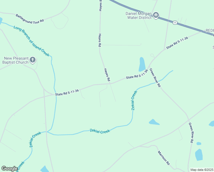 map of restaurants, bars, coffee shops, grocery stores, and more near 398 State Road S-11-372 in Gaffney