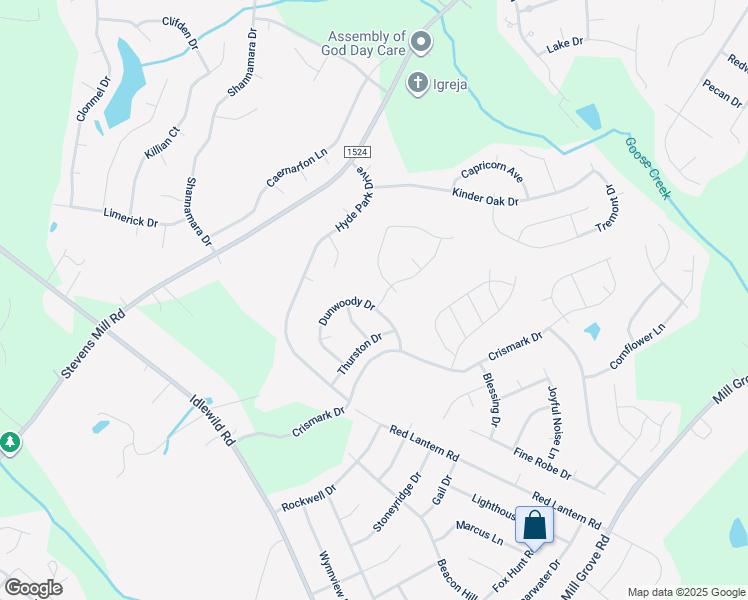 map of restaurants, bars, coffee shops, grocery stores, and more near 2018 Dunwoody Drive in Indian Trail