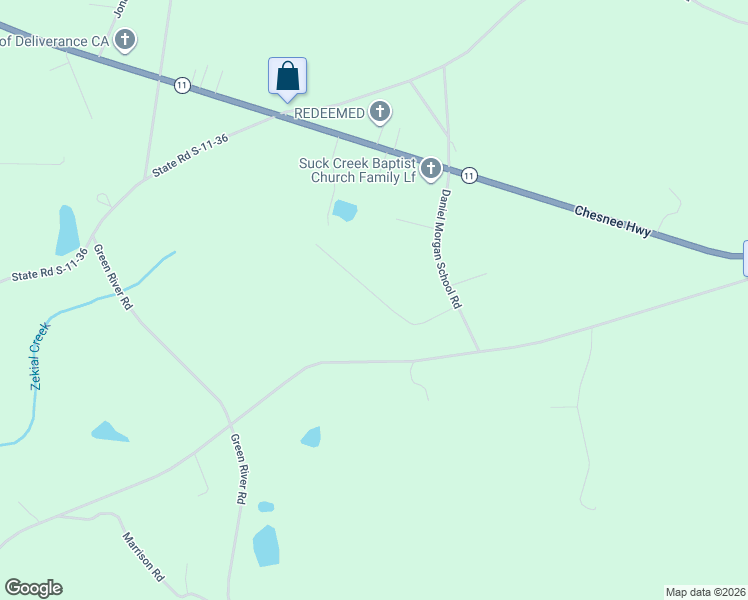 map of restaurants, bars, coffee shops, grocery stores, and more near 168 Susans Road in Gaffney