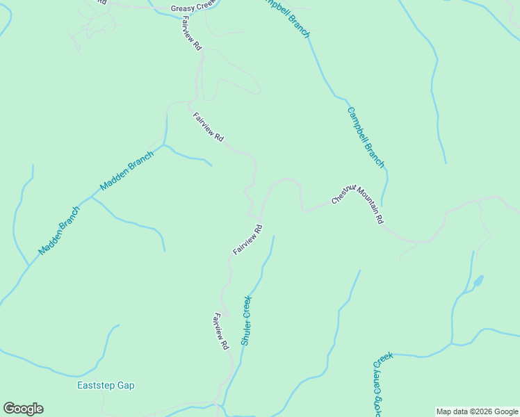 map of restaurants, bars, coffee shops, grocery stores, and more near 107 Chestnut Mountain Road in Reliance